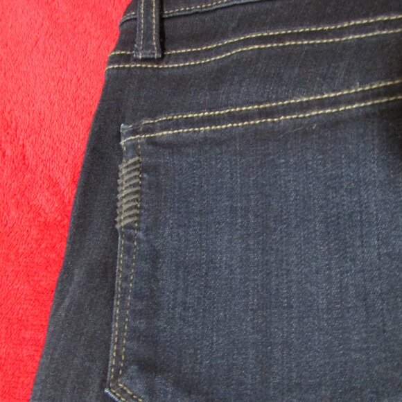 Paige Skyline Skinny Jeans Stretch Dark Wash - Picture 5 of 10